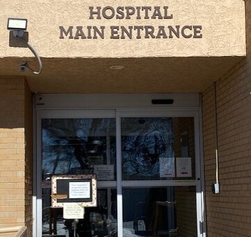 Hospital Main Entrance.