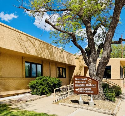 Long Term Care main entrance.